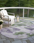Addison Rugs Vaelanor Purple Washable Indoor-Outdoor Rug