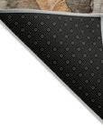 Vaelara Brown Washable Indoor-Outdoor Rug