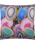 D.V. Kap Agate Multi Color Throw Pillow With Insert