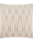 D.V. Kap Alliana Brown Throw Pillow With Insert