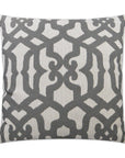 D.V. Kap Allure Grey Grey Throw Pillow With Insert