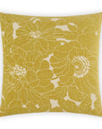 D.V. Kap Anathallo Citron Yellow Throw Pillow With Insert