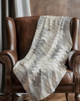 Addison Rugs Angled Checks 50" x 70" Throw Blanket