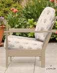 Telescope Antero Deep Seat Cushion Outdoor Arm Chair