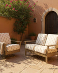 Telescope Antero Deep Seat Cushion Outdoor Loveseat