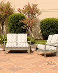 Telescope Antero Deep Seat Cushion Outdoor Loveseat