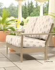Telescope Antero Deep Seat Cushion Outdoor Loveseat