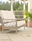 Telescope Antero Deep Seat Cushion Outdoor Loveseat