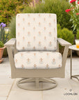 Telescope Antero Deep Seat Cushion Swivel Outdoor Rocker