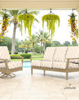 Telescope Antero Deep Seat Cushion Swivel Outdoor Rocker