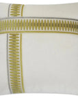 D.V. Kap Antibes II Yellow Throw Pillow With Insert