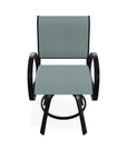 Aruba II Sling Balcony Height Swivel Café Chair