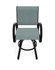Telescope Aruba II Sling Bar Height Swivel Outdoor Cafe Chair