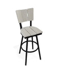 Telescope Avant Armless Swivel Outdoor Bar Height Chair
