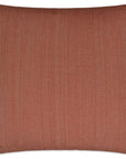 Avery Salmon Red Throw Pillow With Insert - LOOMLAN - D.V. Kap - Throw Pillows