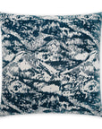 D.V. Kap Aydanno Peacock Blue Throw Pillow With Insert