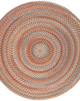 Bar Harbor Braided Round Reversible Area Rugs