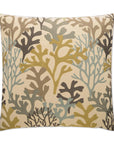 D.V. Kap Bay Island Brown Throw Pillow With Insert