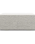 Bazaar Concrete Made Outdoor Coffee Table-Outdoor Coffee Tables-Sunset West-LOOMLAN