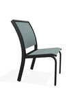 Bazza Sling Stacking Armless Café Chair