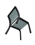 Bazza Sling Stacking Armless Café Chair