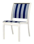 Telescope Bazza Sling Stacking Armless Outdoor Cafe Chair