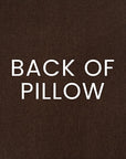 D.V. Kap Nile Brown Throw Pillow With Insert