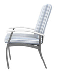 Telescope Belle Isle Deep Seat Cushion Oudoor Cafe Outdoor Arm Chair 2PC
