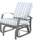 Telescope Belle Isle Deep Seat Cushion Single-Seat Outdoor Glider