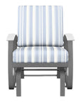 Telescope Belle Isle Deep Seat Cushion Single-Seat Outdoor Glider