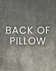 D.V. Kap Mallorca Mulberry Grey Throw Pillow With Insert