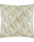 D.V. Kap Berto Platinum Green Throw Pillow With Insert