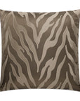 D.V. Kap Blaze Brown Throw Pillow With Insert
