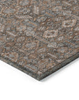 Addison Rugs Bohemian Brown Washable Indoor-Outdoor Rug