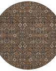 Addison Rugs Bohemian Brown Washable Indoor-Outdoor Rug