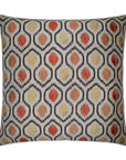 D.V. Kap Brandon Brick Red Throw Pillow With Insert