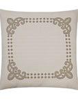 D.V. Kap Brouhaha Grey Throw Pillow With Insert