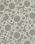 D.V. Kap Bubbles Grey Throw Pillow With Insert