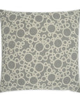 D.V. Kap Bubbles Grey Throw Pillow With Insert