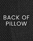 D.V. Kap Cairo Graphite Brown Throw Pillow With Insert