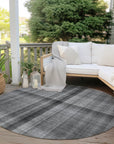 Addison Rugs Calm Mirage Grey Washable Indoor-Outdoor Rug