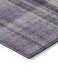 Addison Rugs Calm Mirage Purple Washable Indoor-Outdoor Rug
