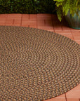 Camden Braided Round Reversible Indoor-Outdoor Rugs