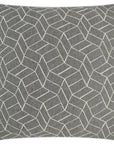 Caramba Graphite Grey Throw Pillow Insert - LOOMLAN - D.V. Kap - Throw Pillows