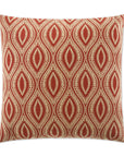 D.V. Kap Carino Paprika Throw Pillow With Insert