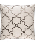 D.V. Kap Carlton Taupe Throw Pillow With Insert