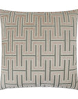 D.V. Kap Carlyle Blush Brown Throw Pillow With Insert