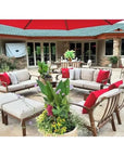 Castelle Berkeley Outdoor 3-Seater Sofa Deep Cushions