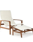 Castelle Berkeley Padded Sling Chair Ottoman 2 PC Set