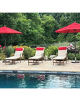 Castelle Berkeley Sling Chaise Sunlounger